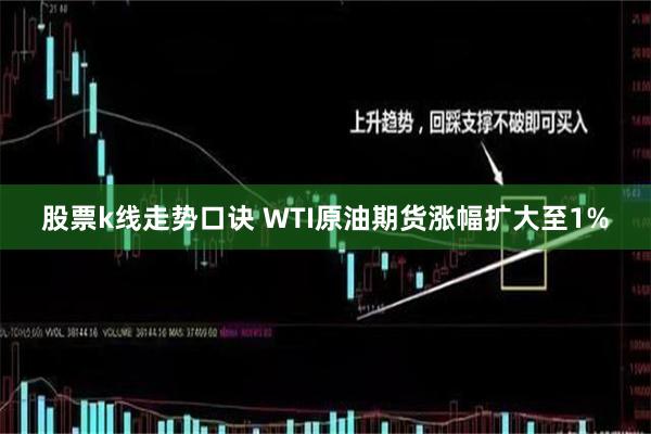 股票k线走势口诀 WTI原油期货涨幅扩大至1%