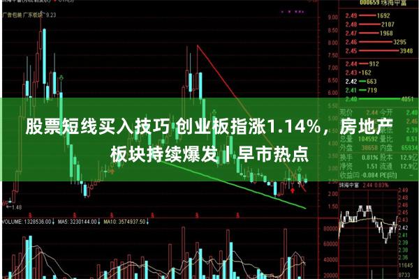 股票短线买入技巧 创业板指涨1.14%，房地产板块持续爆发丨早市热点