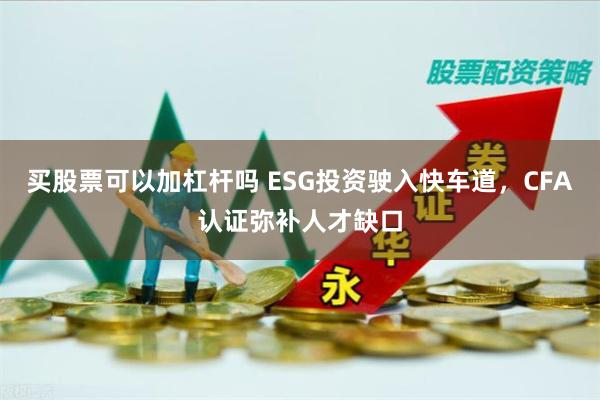 买股票可以加杠杆吗 ESG投资驶入快车道，CFA认证弥补人才缺口