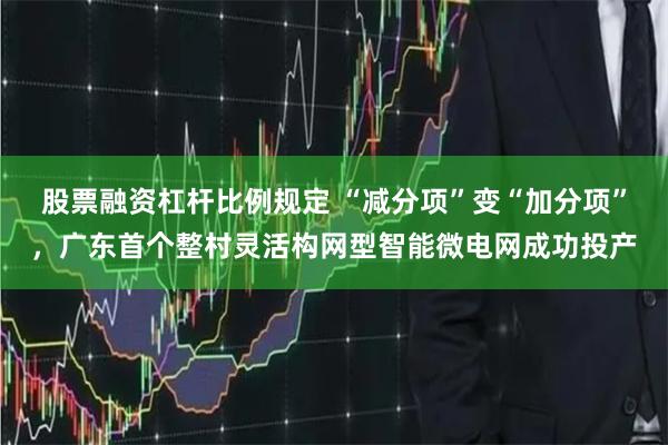 股票融资杠杆比例规定 “减分项”变“加分项”，广东首个整村灵活构网型智能微电网成功投产